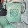 Сумки на плечах модные роскошные дизайнерские бренды тканая соломенная мини -сумка для женщин сумочка супер большой размер Тотара