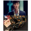 Men's scarves Floral British style mini scarf for men and women autumn and winter vintage suit mini scarf2662