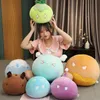 Stuffed Plush Animals 30-50cm Kawaii Genshin Impact Slime Plush Toy Anemo Hydro Geo Stuffed Slime Doll Plushies Throw Pillow Cushion Gifts for Kids 230725