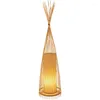 Lampy podłogowe w stylu chiński lampa bambusowa salon herbata