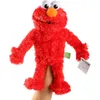 Fantoches 30 cm grande fantoche adorável desenho animado Elmo CookieMonster Oscar Sesame Street brinquedo de pelúcia macio fantoche de mão boneca para crianças presentes 230726