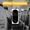 المترجمون في المقاصات Langogo Genesis Smart Instant Offline Translator Translator Time Multi-Languages ​​Translation Translation Translation أداة 230725