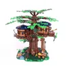 В складе 21318 Tree House Крупнейший идеи модель 3000 ПК, Legoinges Строительные блоки, кирпичи детские образовательные игрушки подарки T1912092447