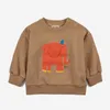 Felpe con cappuccio Felpe 23AW T-shirt manica lunga invernale per bambini BC Bambini Pullover di marca Ragazzi Ragazze Super Fashion Designer Felpa con cappuccio Felpe 230725