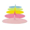 Creative Water-drop Silicone Cup Lid Colorful Cup Cover Eco-Friendly leakproof Mug Cap 8 Colors 10cm LL