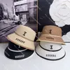 Designer Multicolor Brim Beach Hat Luxury Ladies Straw Hats Icon Sun Caps For Semester Summer Bucket Hat