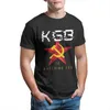 Men's T Shirts KGB Vladimir Lenin Novely Cotton Tee Short Sleeve Sovjet Red Star USSR Crew Neck Clothing Birthday Present