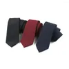 Fliegen Linbaiway 7 cm Polyester Für Männer Hochzeit Party Krawatte Plain Mode Hemd Zubehör Erwachsene Krawatten Individuelles Logo