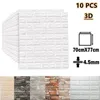 Painel de parede 3D papel de parede tijolo autoadesivo como adesivos quarto papel de parede 3D casa DIY adesivos decorativos de luxo 230726