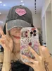 Ball Caps Mode Y2K Damen Baseballmütze Trend Kpop Tanzen Schöne Herz Dekoration Solide Weibliche Sommer Casual High Street Wear