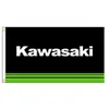 3x5fts Japan Kawasaki Motorcycle Racing Flag do dekoracji garażowej Banner 257J