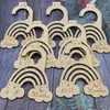 Cintres 7 Pcs Baby Closet Size Divider Organisateurs en bois de Born à 24 Drop