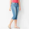 Женские джинсы белый синий черный цвет повседневного теленка Skinny 2023 Женские джинсовые штаны для карандашей