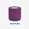 Supplies Purple Sports Elastic Tattoo Grip Bandage Wraps Tapes non tissé imperméable Auto-adhésif Protection des doigts ACCESSOIRES