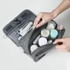 Custodie per cosmetici Custodie per trucco da donna impermeabili Capacità di borsa pieghevole di alta qualità Articoli da toeletta da viaggio Organizer Hanging Storage 230725