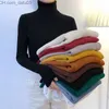 Women's Hoodies Sweatshirts New Women's Pullover Turtleneck Sweater Autumn Long Sleeve Ultra Thin Elastic Korean Simple Basic Cheap Jumper Solid Color Top Z230726