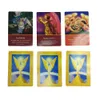 Activités de jeux de plein air Version espagnole Cartes Archange Cartes de tarot pour débutants. Cartes divinatoires des archanges - 45 cartes et guide 230725