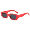 Sunglasses INS Vintage Square Woman Fashion Small Frame Female Brand Designer Retro Shades Gafas