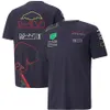 2022 Nouveau f1 t-shirt Formule 1 Racing Suit T-shirts Fans Casual Respirant Manches Courtes Personnalisé Logo De L'équipe Hommes T-shirts Jersey203W