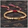 Charm Armbänder Irregar Gold Pl Einstellbare Quaste Armband Weave Frauen Manschette Modeschmuck Geschenk Will und Sandy Drop Lieferung DHDLK