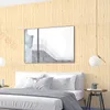 Panneau mural 3D panneau mural auto-adhésif salle de bain 3D mousse papier peint auto-adhésif étanche bois design cuisine décoration de la maison papier peint 230726
