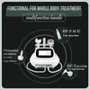 Multifunktions-Vakuum-Ultraschallkavitation multipolarer Körperschlankheits-Schönheitsapparat Körperschlankheitsmaschine RF