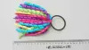 18 pcs Girl O Akorker Ponytail holder rainbow accessories corker tassel streamers flower elastic Curly ribbon headwear ZZ