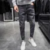 Jeans pour hommes Classic men Jean Homme Pantalones Hombre Men Soft black pants Masculino Denim Overalls Mens Pants jeans taille plus 211009 L230726