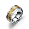 Pierścienie opaski ze stali nierdzewnej pierścień mechaniczny mechaniczny Hip Hop dla kobiet mężczyzn moda moda biżuteria upuszcza dostawa dhhbi