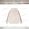 xinxinbuy Men women designer Sweatshirt Hoodie Reflective Ribbon letter embroidery sweater blue black apricot XS-L