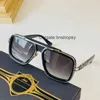 AAデザイナーサングラスディタグランドLXN EVO METAL MINIMALIST RETRO MACH COLLECTION SUNGLASSES NEW DESING MASONRY DB EYEWEA MATSUDA EYEWEAR CUT EDGE ORIGINAL BOX NVY