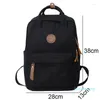 Backpack Women Canvas College Men Female Retro Travel Book Bag Girl Boy Laptop Student Fashion Vintage Lady School Bags