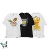 Herren T-Shirts HUMAN MADEd 22SS Harajuku Herren Casual T-Shirt Sommer Cool Unisex Hip Hop Lustiges bedrucktes Bambus-Baumwoll-T-Shirt Streetwear Tops