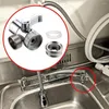 Kökskranar Switch Faucet Adapter 3 VÄG TEE -anslutning Dusch Head Diverter Valve Hemförbättring Vattenavskiljare