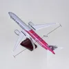 Aircraft Modle 47CM 1 157 Scale Model Qatar Airways 777 Airliner With Light Football Diecast Resin Aircraft Collection Display Toys Gift 230725