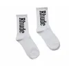 SOCKS RHUDE SOCKS Designer Spor Çorapları Saf Pamuk Çorap Ücretsiz Boyut