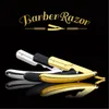 Razors Blades Men rasage des outils de coiffure Razor noir pliage couteau couteau en acier inoxydable de sécurité droite Razor Barbearia Holder Gift 230725