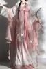 Vestuário de palco Hanfu vestido feminino chinês antigo tradicional feminino fada cosplay traje de festa de dança de verão para