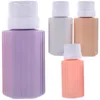 Storage Bottles 4 Pcs Bottle Dispenser Makeup Remover Pump Filling Jar Plastic Liquids Refillable