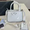 Deux Pièces Mode Petit Sac Fourre-Tout En Cuir Véritable Femmes Designer Sac À Bandoulière Classique De Luxe Sac À Bandoulière Casual Sac À Main Avec Petit Sac À Main