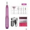 Accessori per trapano per unghie New Electric Hine Portable Usb Nails File Polishing Tool Manicure Forniture per unghie per uso domestico e in salone Dhvin