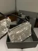 Avondtassen Glanzende Clutch Crystal Glitter Purse Voor Bruidsmeisje Wedding Party Bag Mini Crossbody 230725