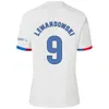 23 24 Lewandowski Joao Felix Cancelo Soccer Jerseys Ferran Araujo Pedri Gavi Football Shirt Balde Barca FC 2023 Camiseta målvakt Barcelonas Men Women Kid Kit