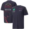 2022 Nouveau f1 t-shirt Formule 1 Racing Suit T-shirts Fans Casual Respirant Manches Courtes Personnalisé Logo De L'équipe Hommes T-shirts Jersey203W