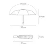 Ombrelli Ombrello da donna unico ultraleggero Non bagnante Antivento Forte Ombrellone Parasole da viaggio di lusso portatile Paraguas Mini Plegable Rain Gear