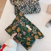 Cosmetic Bags Vintage Floral Travel Bag Portable Makeup Storage Case Purses Women Large Capacity Zipper Make Up Organizer Clutch