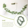 Decoratieve Bloemen 2 Stuks 2 Stuks Kunstmatige Eucalyptus Wijnstokken Nep Plant Garland