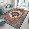 Tapis Style Ethnique Chambre Tapis Persan Américain Vintage Tapis Grande Surface Espace de Vie Décoration Tapis Garde-Robe Salon Tapis Lavable 230726