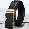 Belts Men Belt Durable Anti-slip Men's Business With Smooth Faux Leather Alloy Buckle For Meetings Commutes Double Slide Rail