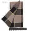 Neckband Fashion Plaid randig bomull 7cm slipsuppsättning Bowtie Hanky ​​Red Brown Khaki Young Men Wedding Party Leisure Suit Cravat Presenttillbehör 230725